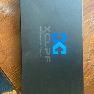 Sparkly License plate frame